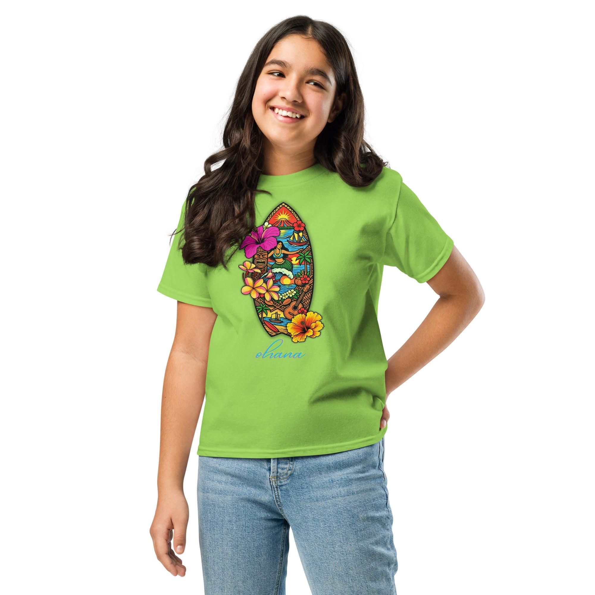 youth-classic-tee-lime-front-69fdf787efa1c - Sweet Talks Tees