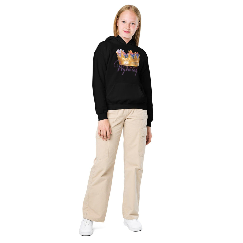 youth-heavy-blend-hoodie-black-front-6a12630516b30 - Sweet Talks Tees