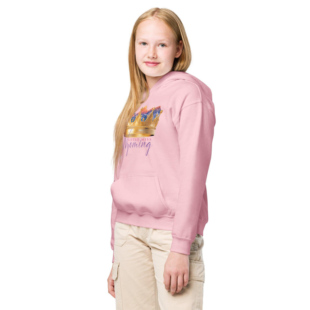 youth-heavy-blend-hoodie-light-pink-left-front-6a12630517acc - Sweet Talks Tees